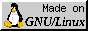 GNU/Linux button